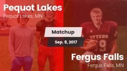 Matchup: Pequot Lakes High vs. Fergus Falls  2017