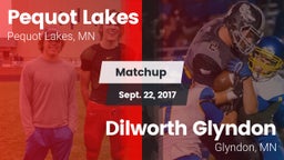 Matchup: Pequot Lakes High vs. Dilworth Glyndon  2017
