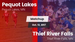 Matchup: Pequot Lakes High vs. Thief River Falls  2017