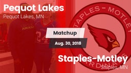 Matchup: Pequot Lakes High vs. Staples-Motley  2018