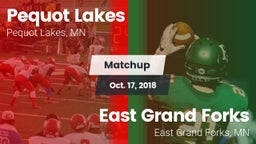 Matchup: Pequot Lakes High vs. East Grand Forks  2018