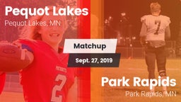 Matchup: Pequot Lakes High vs. Park Rapids  2019