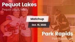 Matchup: Pequot Lakes High vs. Park Rapids  2020