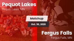 Matchup: Pequot Lakes High vs. Fergus Falls  2020
