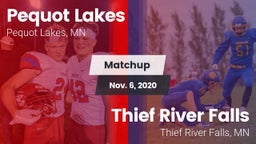 Matchup: Pequot Lakes High vs. Thief River Falls  2020
