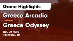Greece Arcadia  vs Greece Odyssey  Game Highlights - Oct. 20, 2020