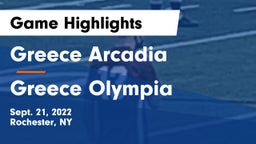 Greece Arcadia  vs Greece Olympia  Game Highlights - Sept. 21, 2022