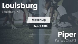 Matchup: Louisburg High vs. Piper  2016