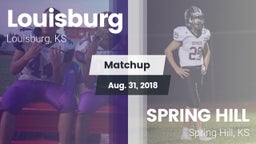Matchup: Louisburg High vs. SPRING HILL  2018