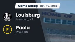 Recap: Louisburg  vs. Paola  2018