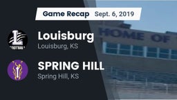 Recap: Louisburg  vs. SPRING HILL  2019