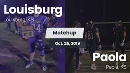 Matchup: Louisburg High vs. Paola  2019