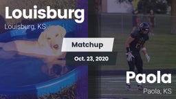 Matchup: Louisburg High vs. Paola  2020