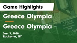 Greece Olympia  vs Greece Olympia  Game Highlights - Jan. 3, 2020
