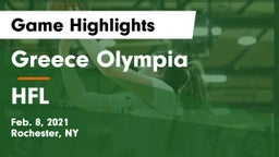 Greece Olympia  vs HFL Game Highlights - Feb. 8, 2021