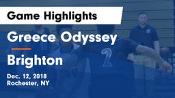 Greece Odyssey  vs Brighton  Game Highlights - Dec. 12, 2018
