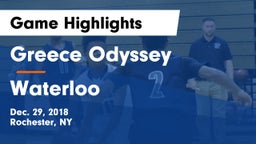 Greece Odyssey  vs Waterloo  Game Highlights - Dec. 29, 2018