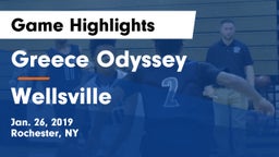 Greece Odyssey  vs Wellsville Game Highlights - Jan. 26, 2019