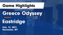 Greece Odyssey  vs Eastridge  Game Highlights - Feb. 12, 2021