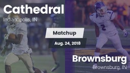 Matchup: Cathedral vs. Brownsburg  2018