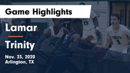 Lamar  vs Trinity  Game Highlights - Nov. 23, 2020