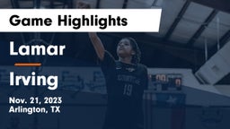 Lamar  vs Irving  Game Highlights - Nov. 21, 2023
