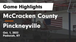 McCracken County  vs Pinckneyville  Game Highlights - Oct. 1, 2022