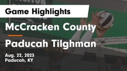 McCracken County  vs Paducah Tilghman  Game Highlights - Aug. 22, 2023