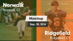 Matchup: Norwalk  vs. Ridgefield  2015