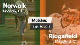 Matchup: Norwalk  vs. Ridgefield  2016