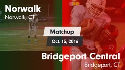 Matchup: Norwalk  vs. Bridgeport Central  2016