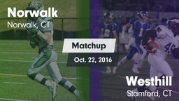 Matchup: Norwalk  vs. Westhill  2015