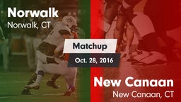 Matchup: Norwalk  vs. New Canaan  2015