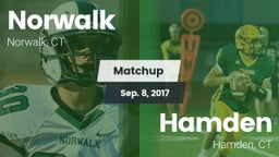 Matchup: Norwalk  vs. Hamden  2017