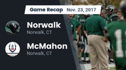 Recap: Norwalk  vs. McMahon  2017