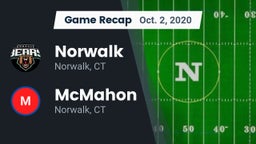 Recap: Norwalk  vs. McMahon  2020
