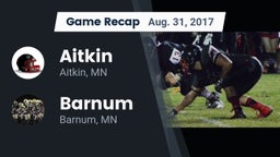 Recap: Aitkin  vs. Barnum  2017