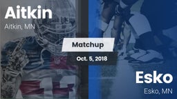 Matchup: Aitkin  vs. Esko  2018