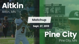 Matchup: Aitkin  vs. Pine City  2019