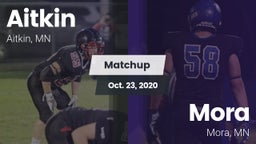 Matchup: Aitkin  vs. Mora  2020