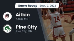 Recap: Aitkin  vs. Pine City  2022