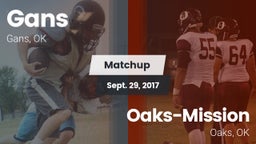 Matchup: Gans  vs. Oaks-Mission  2017