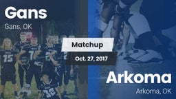Matchup: Gans  vs. Arkoma  2017