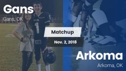 Matchup: Gans  vs. Arkoma  2018