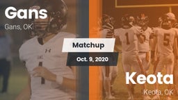 Matchup: Gans  vs. Keota  2020