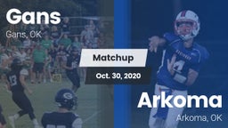 Matchup: Gans  vs. Arkoma  2020
