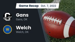 Recap: Gans  vs. Welch  2022