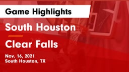 South Houston  vs Clear Falls  Game Highlights - Nov. 16, 2021