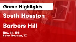 South Houston  vs Barbers Hill  Game Highlights - Nov. 18, 2021