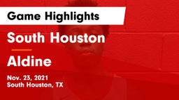 South Houston  vs Aldine  Game Highlights - Nov. 23, 2021